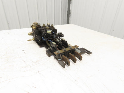 Husco 8500375 Hydraulic 3-Spool Mast Control Valve Manifold From E50XM-27