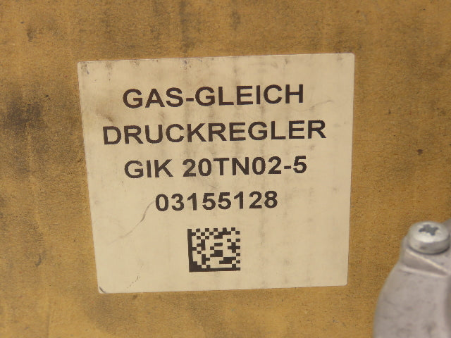 Kromschroder GIK 20TN02-5 Air/Gas Ratio Control Pressure Regulator 3/4" NPT
