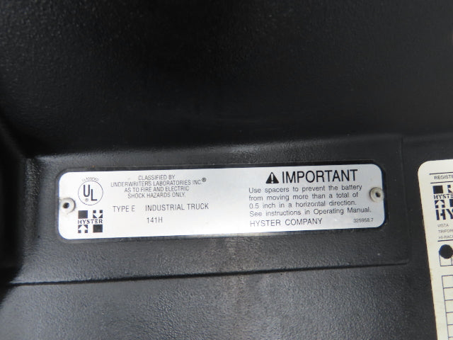 Hyster E50XM-27 Forklift Plastic Toe Kick Shroud Cover