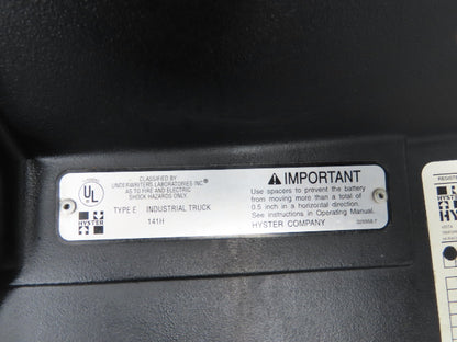 Hyster E50XM-27 Forklift Plastic Toe Kick Shroud Cover