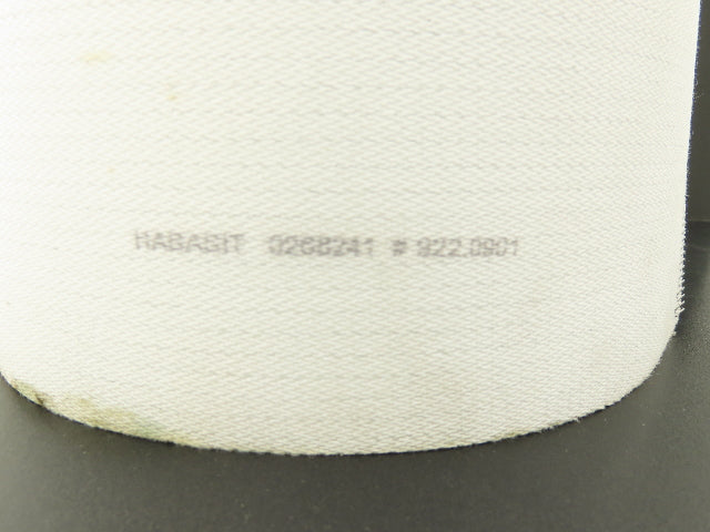 Habasit 12"W x 22'L White TPU Poly Urethane Conveyor Belt 2-Ply Woven Back