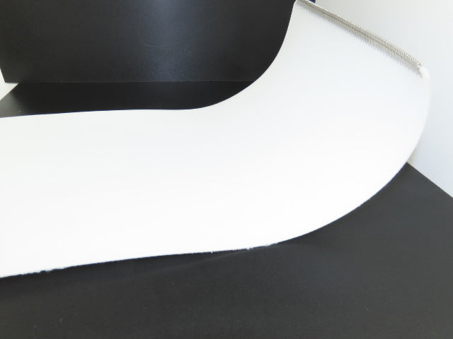 Habasit 12"W x 22'L White TPU Poly Urethane Conveyor Belt 2-Ply Woven Back