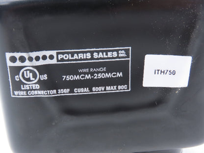 Polaris ITH-750 Insulated Tap Connector 2-Wire 750-250 Mcm 1/0 AWG 600V