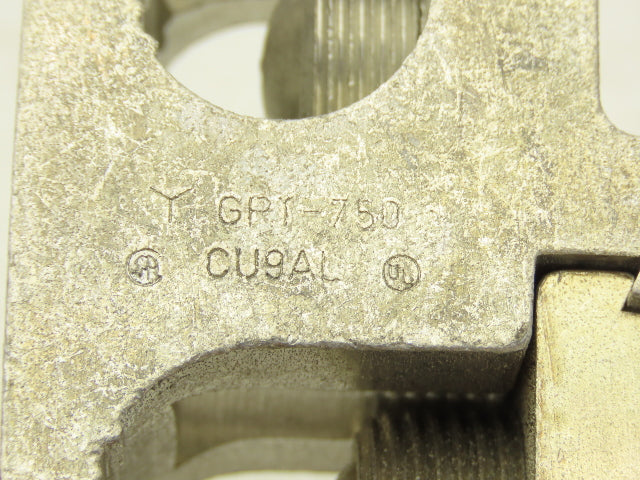 Penn Union GPT-750 Aluminum Parallel T-Tap Connector 750-500 MCM 2 AWG  Lot of 2