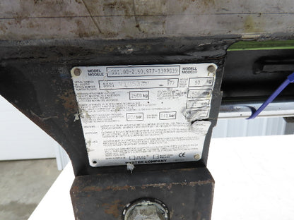 Hyster SS1.00-2.50.9771399039 Forklift Side Shift 16" Class 2 Fork 38.5" Chassis