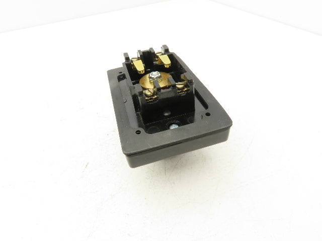 Rees 00662-001 2-1/4" Momentary Mushroom Plunger Switch 1NO+1NC Slow Make/Break