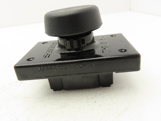 Rees 00662-001 2-1/4" Momentary Mushroom Plunger Switch 1NO+1NC Slow Make/Break