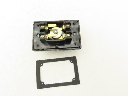 Rees 00662-001 2-1/4" Momentary Mushroom Plunger Switch 1NO+1NC Slow Make/Break