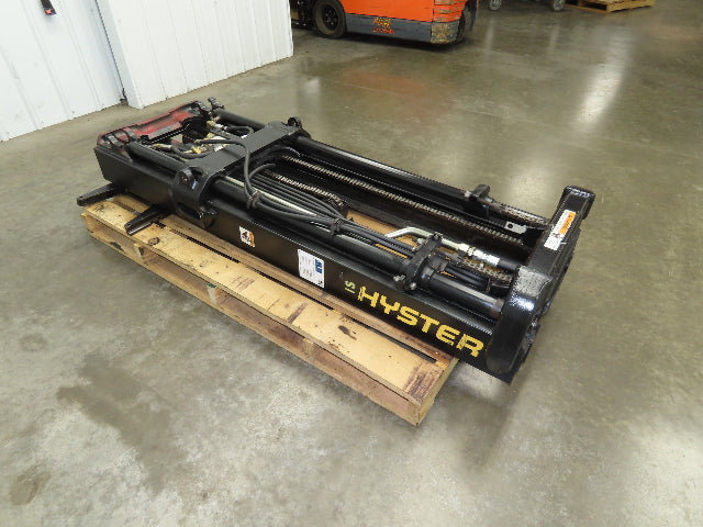 Hyster E50XM-27 Forklift Mast 189" 3-Stage Tilt Class 2 Carriage 4500lbs