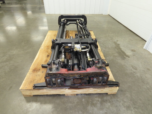 Hyster E50XM-27 Forklift Mast 189" 3-Stage Tilt Class 2 Carriage 4500lbs