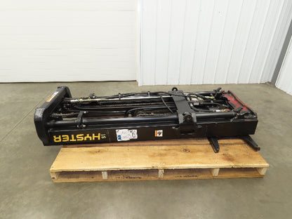 Hyster E50XM-27 Forklift Mast 189" 3-Stage Tilt Class 2 Carriage 4500lbs