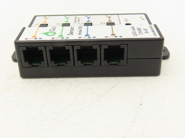 EGauge Systems ESH044 Data Logger Meter Sensor Hub with 4 EC420 Current Sensors