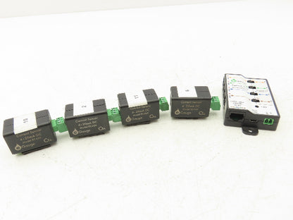 EGauge Systems ESH044 Data Logger Meter Sensor Hub with 4 EC420 Current Sensors
