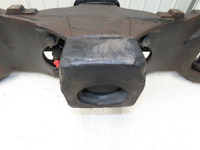Hyster E50XM-27 Electric Forklift Rear Axle Dual Hydraulic Steering Assembly