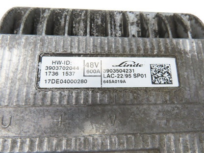 Linde 3903504231 Forklift CP Control Output Module Removed From E32CL
