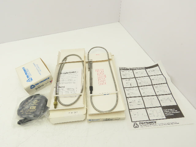 Tri-Tronics BF-A-36 SEIW Smarteye Mark II EDR Photoelectric Sensor 24V 36" Fiber