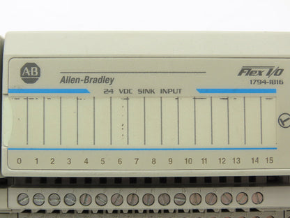 Allen Bradley 1794-OE4 Flex I/O Analog Outputs w/ 16 Point Input & Output Cards
