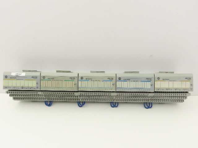 Allen Bradley 1794-OE4 Flex I/O Analog Outputs w/ 16 Point Input & Output Cards