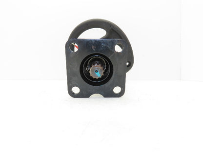 Linde 12855421000 Forklift Steering Wheel & Column W/Horn Removed From E32CL
