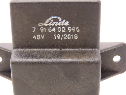 Linde 7 91 6400 996 Forklift Electronic Resistor Module Removed From E32CL