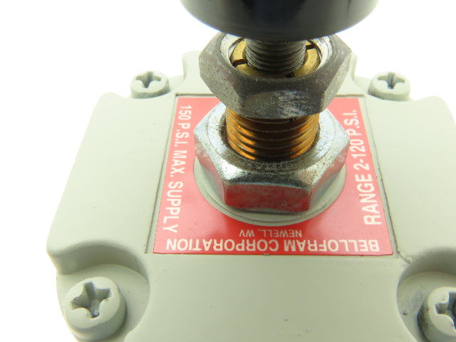 Bellofram TYPE 10 Precision Air Pressure Regulator High Relief 1/4"NPT 2-120PSI