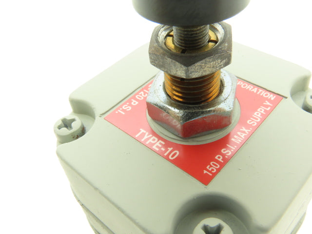 Bellofram TYPE 10 Precision Air Pressure Regulator High Relief 1/4"NPT 2-120PSI