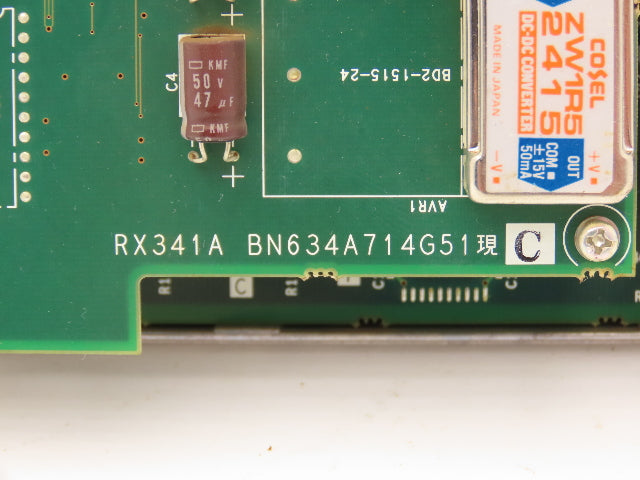Mitsubishi FCU6-DX441 Servo DIO Unit 24VDC 4.8A Ver A Input Control HR337B