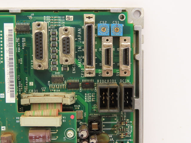 Mitsubishi FCU6-DX441 Servo DIO Unit 24VDC 4.8A Ver A Input Control HR337B