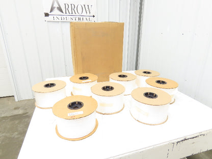 Auto Bag 5"x7" Pre Opened Poly Bags 2mil White/Clear 1750ct Roll  Lot of 8