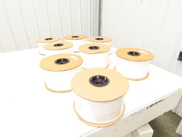 Auto Bag 5"x7" Pre Opened Poly Bags 2mil White/Clear 1750ct Roll  Lot of 8
