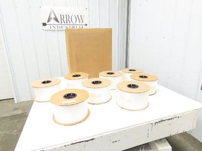 Auto Bag 5"x7" Pre Opened Poly Bags 2mil White/Clear 1750ct Roll  Lot of 8
