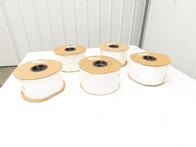 Auto Bag 5"x7" Pre Opened Poly Bags 2mil White/Clear 1750ct Roll  Lot of 5 Rolls
