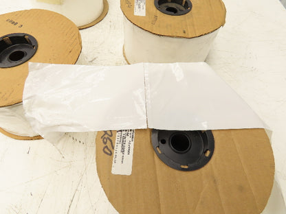 Auto Bag 5"x7" Pre Opened Poly Bags 2mil White/Clear 1750ct Roll  Lot of 5 Rolls