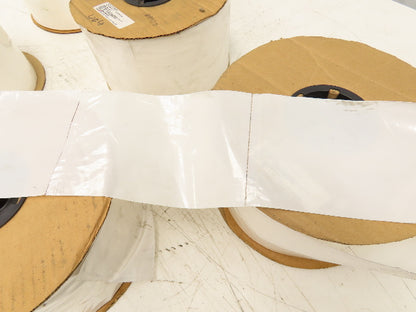 Auto Bag 5"x7" Pre Opened Poly Bags 2mil White/Clear 1750ct Roll  Lot of 5 Rolls