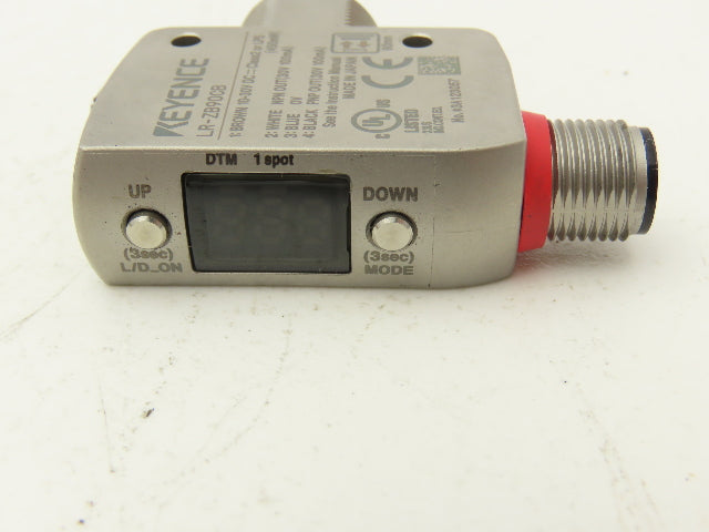 Keyence LR-ZB90CB Self-Contained CMOS Photoelectric Laser Proximity Sensor