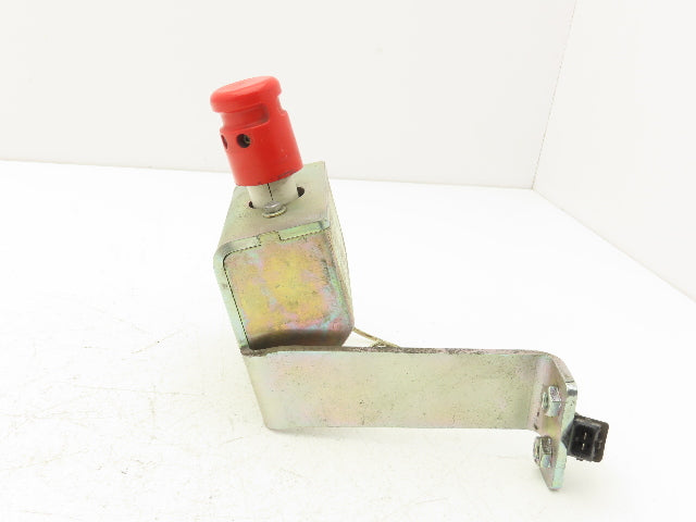 Linde 90677 Forklift E Stop With Bracket Removed From E32CL
