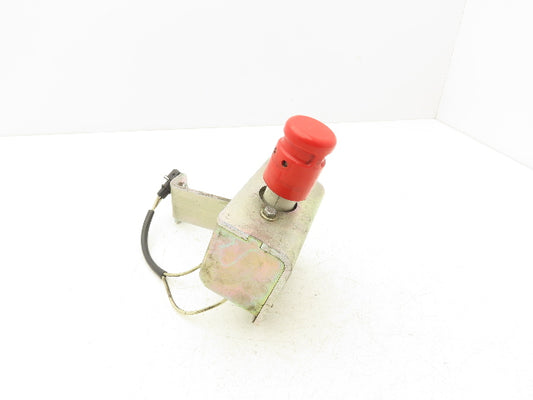 Linde 90677 Forklift E Stop With Bracket Removed From E32CL