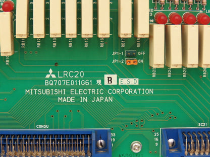 Mitsubishi LRC20 BQ707E011G61 Interface Relay Control Board Rev B ESD