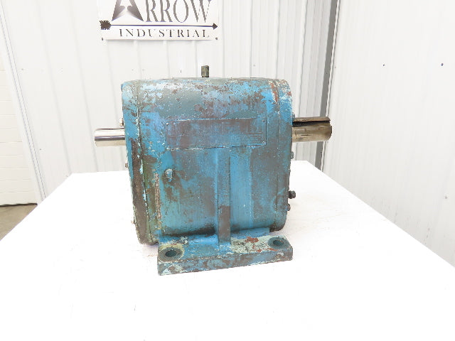 Reliance Dodge TM DR600 Inline Gear Reducer 14:1 Helical Gearbox 64Hp 125 RPM