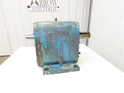 Reliance Dodge TM DR600 Inline Gear Reducer 14:1 Helical Gearbox 64Hp 125 RPM