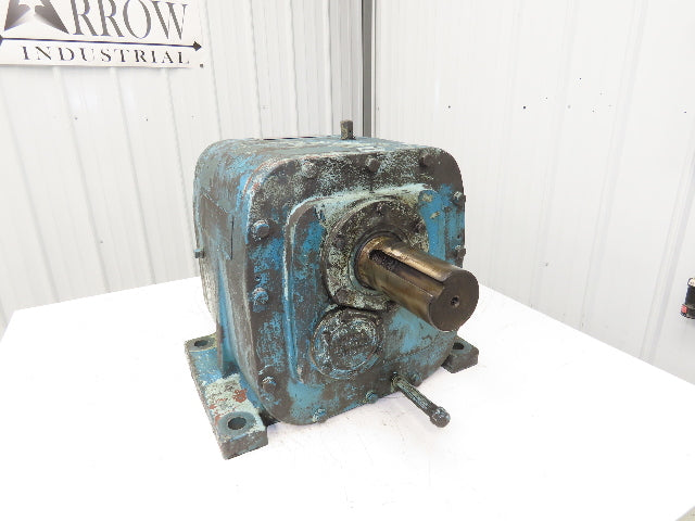 Reliance Dodge TM DR600 Inline Gear Reducer 14:1 Helical Gearbox 64Hp 125 RPM