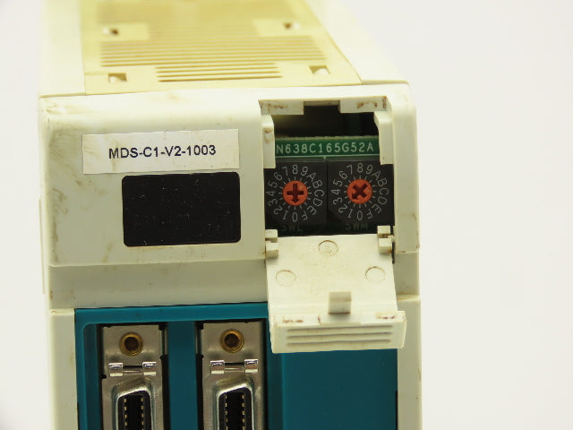 Mitsubishi MDS-C1-V2-1003 Servo Drive 1.0kW 155V 3Ph 6.8A 0-240Hz Out 10A DC In