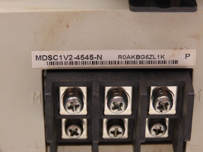 Mitsubishi MDSC1V2-4545-N Servo Drive 4.5kW 155V 3Ph 28A 0-240Hz Out