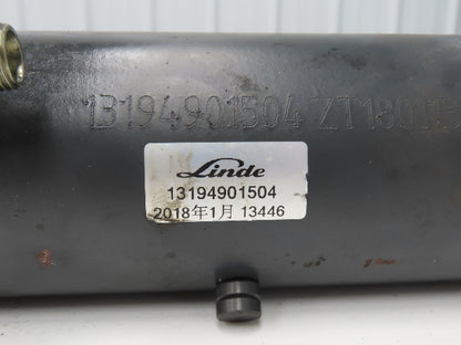 Linde 13194901504 Forklift Hydraulic Tilt Cylinder Removed From E32CL