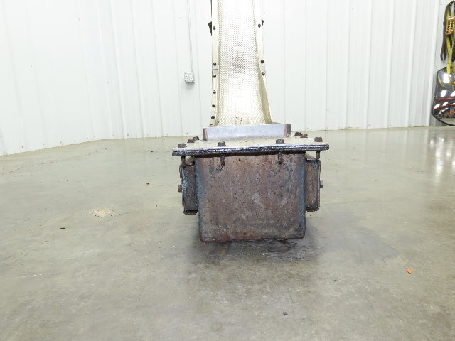 Livonia 8"x 74"L Magnetic Belt-Less Chip Conveyor 38" Discharge  -No Drive
