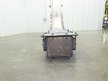 Livonia 8"x 74"L Magnetic Belt-Less Chip Conveyor 38" Discharge  -No Drive