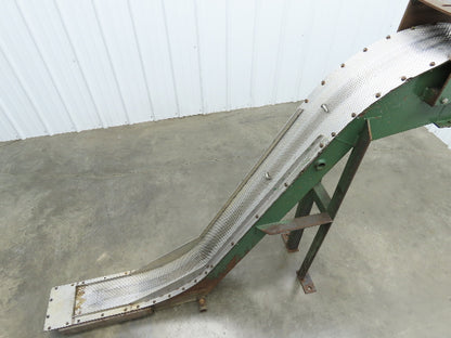 Livonia 8"x 74"L Magnetic Belt-Less Chip Conveyor 38" Discharge  -No Drive