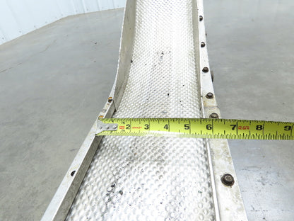 Livonia 8"x 74"L Magnetic Belt-Less Chip Conveyor 38" Discharge  -No Drive