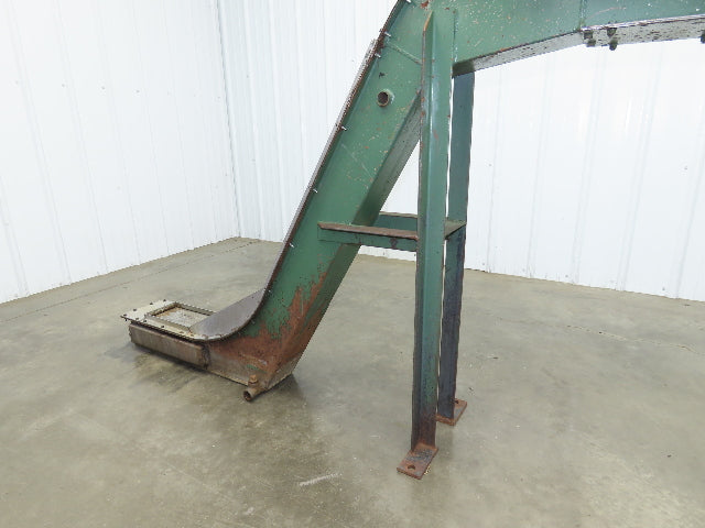 Livonia 8"x 74"L Magnetic Belt-Less Chip Conveyor 38" Discharge  -No Drive