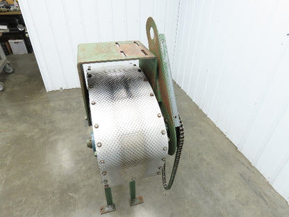 Livonia 8"x 88"L Magnetic Belt-Less Incline Chip Conveyor 42"Discharge -No Drive